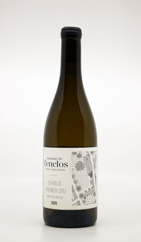 DOMAINE DE L'ENCLOS - Chablis 1er Cru Mont de Milieu 2020 white, wine 1er cru from chablis