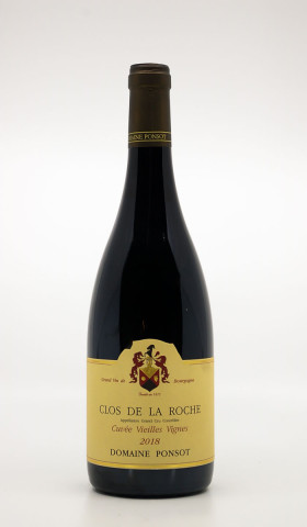 DOMAINE PONSOT - Clos de la Roche Grand Cru - Cuvée Vieilles Vignes 2018 red, wine grand cru from clos de la roche
