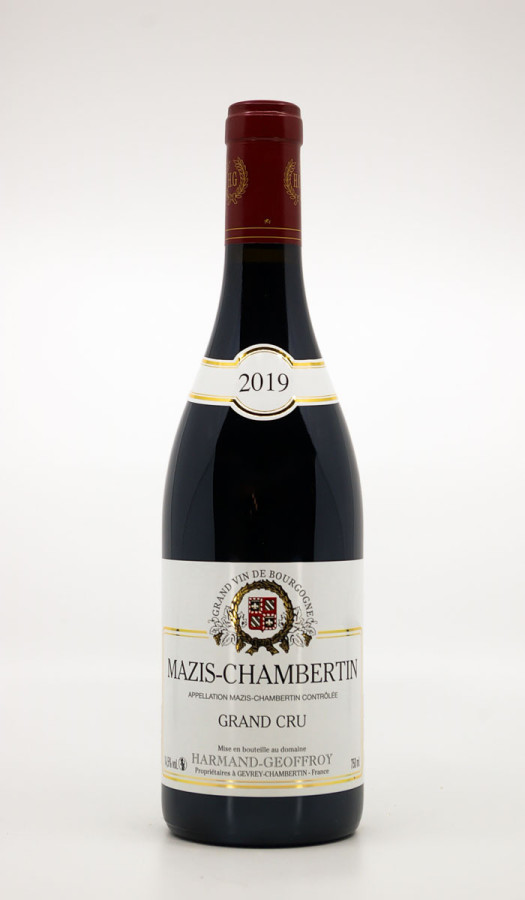 HARMAND GEOFFROY - Mazis-Chambertin Grand Cru 2019 rouge, vin grand cru de mazis-chambertin grand cru