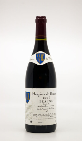 DOMAINE DES HOSPICES DE BEAUNE - Beaune 1er Cru Cuvée Guigone de Salins 2003 red, wine 1er cru from beaune