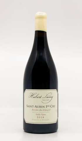 HUBERT LAMY - Saint-Aubin 1er Cru "Derrière chez Edouard" Vieilles Vignes 2018 red, wine 1er cru from saint-aubin