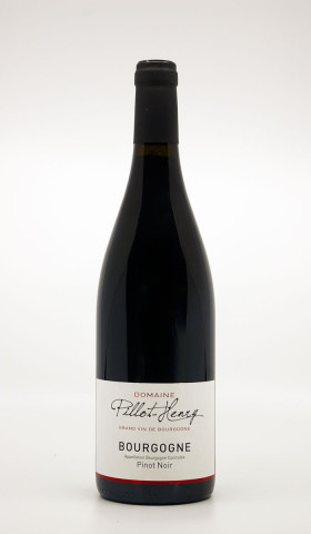 DOMAINE PILLOT-HENRY - Bourgogne Pinot Noir 2022 rouge, vin régionale de bourgogne pinot noir