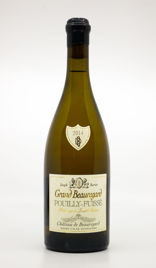 CHÂTEAU DE BEAUREGARD - Pouilly-Fuissé Hommage à Joseph Burrier 2014 blanc, vin village de pouilly-fuissé
