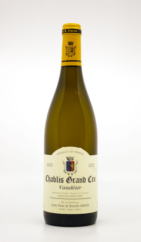JP & BENOÎT DROIN - Chablis Grand Cru Vaudésir 2023 white, wine grand cru from chablis