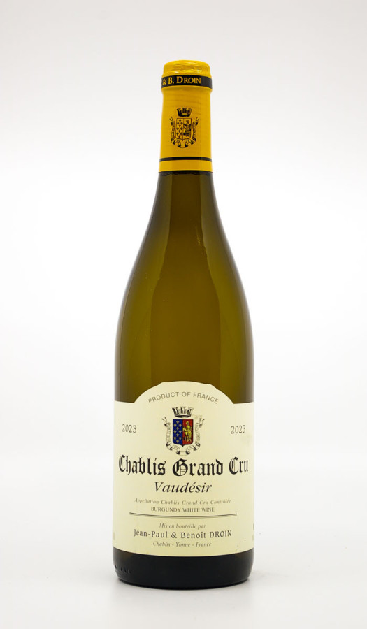 JP & BENOÎT DROIN - Chablis Grand Cru Vaudésir 2023 white, wine grand cru from chablis