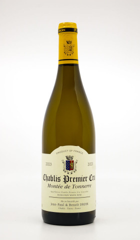 JP & BENOÎT DROIN - Chablis 1er Cru Montée De Tonnerre 2023 white, wine 1er cru from chablis