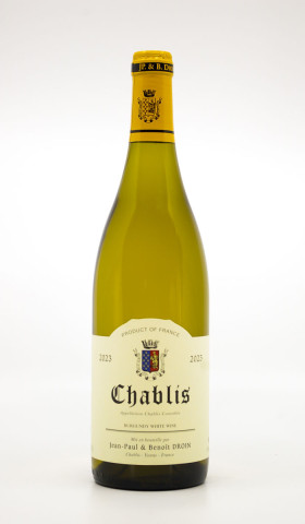 JP & BENOÎT DROIN - Chablis 2023 white, wine village from chablis