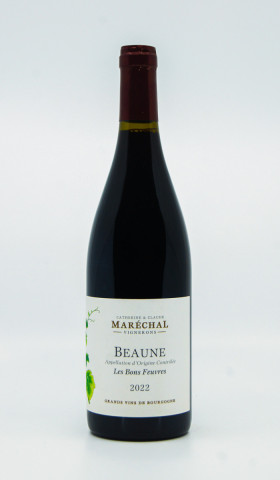 CLAUDE MARECHAL - Beaune Les Bons Feuvres 2022 red, wine village from beaune