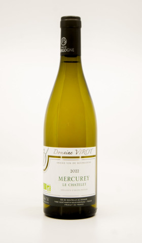 DOMAINE VIROT - Mercurey Le Châtelet Bio 2022 white - Wine from village mercurey | Bertrand Vuillemin