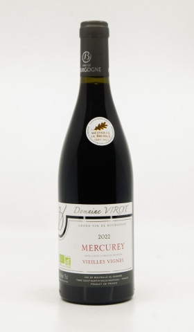 DOMAINE VIROT - Mercurey Vieilles Vignes Bio 2022 red - Wine from village mercurey | Bertrand Vuillemin