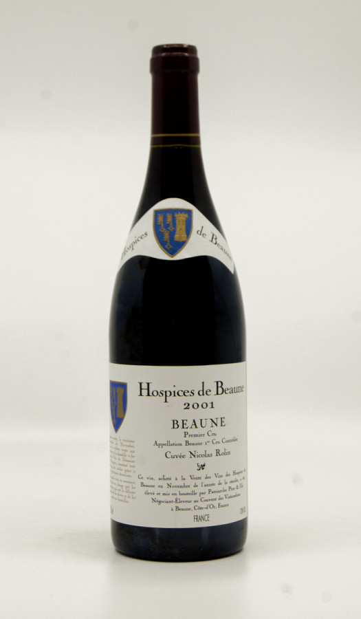 DOMAINE DES HOSPICES DE BEAUNE - Beaune 1er Cru Cuvée Nicolas Rolin 2001 DOMAINE DES HOSPICES DE BEAUNE - Beaune 1er Cru Cuvée Nicolas Rolin 2001