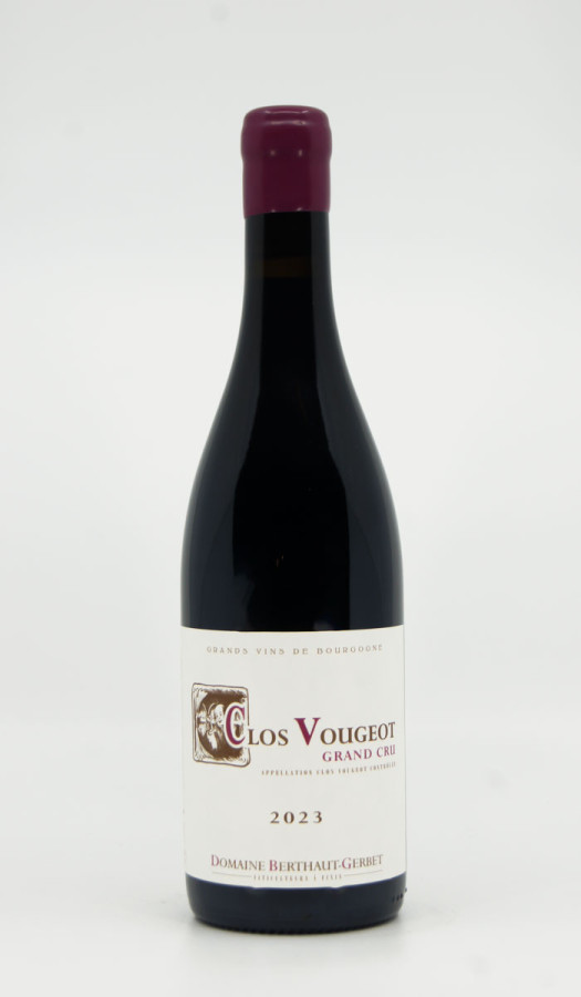 BERTHAUT-GERBET - Clos Vougeot Grand Cru 2023