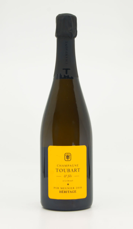 DOMAINE MAXIME TOUBART - Cuvée Héritage Pur Meunier Millésimé 2018 Vieilles Vignes - Brut