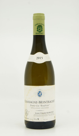 JEAN-CLAUDE RAMONET- Chassagne-Montrachet 1er Cru Boudriotte 2015
