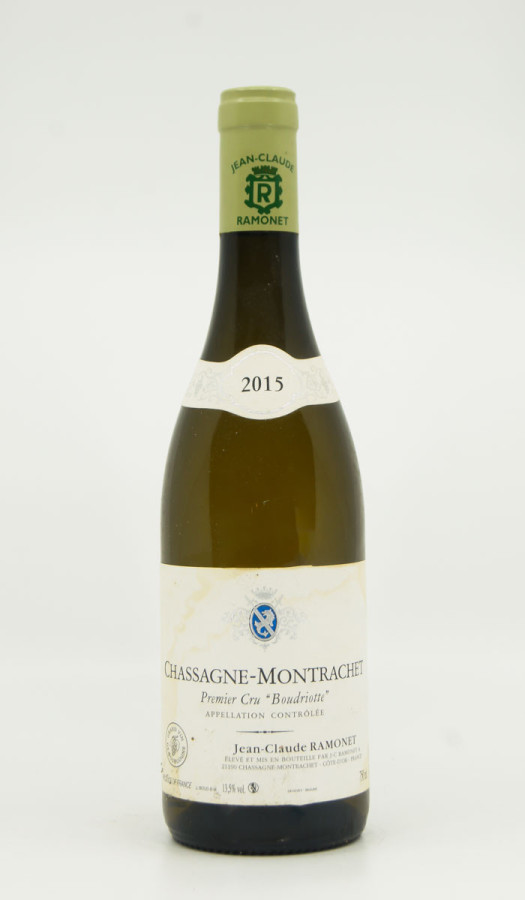 JEAN-CLAUDE RAMONET- Chassagne-Montrachet 1er Cru Boudriotte 2015