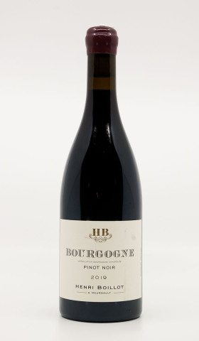 HENRI BOILLOT - Bourgogne Pinot Noir 2019 rouge, vin régionale de bourgogne pinot noir