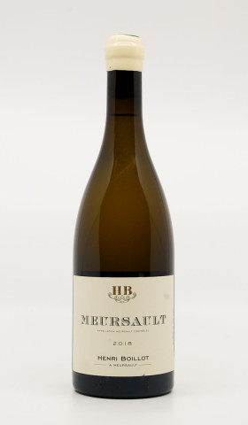 HENRI BOILLOT - Meursault 2018 white, wine village from meursault