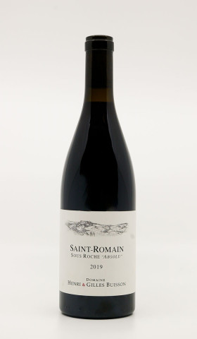 HENRI & GILLES BUISSON - Saint-Romain Sous Roche "Absolu" Vin Nature 2019 red, wine village from saint-romain