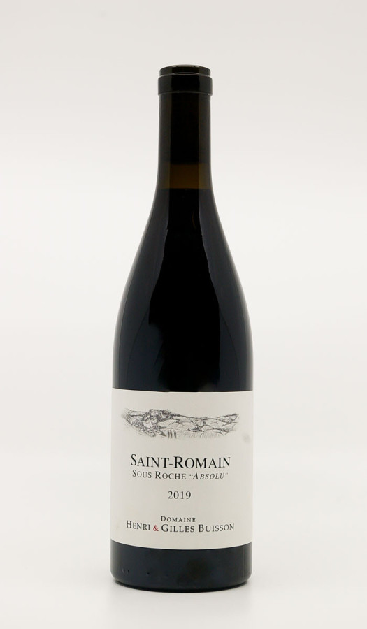 HENRI & GILLES BUISSON - Saint-Romain Sous Roche "Absolu" Vin Nature 2019 red, wine village from saint-romain