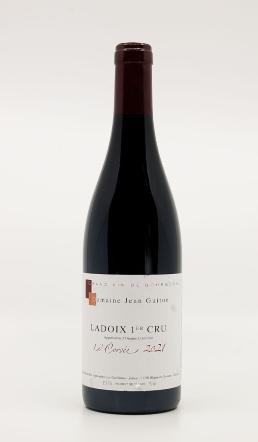 JEAN GUITON - Ladoix 1er Cru La Corvée 2021 red, wine 1er cru from ladoix